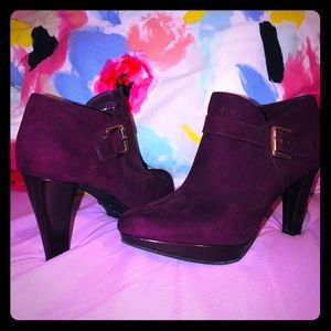 east 5th womens emmelie stiletto heel zip bootie